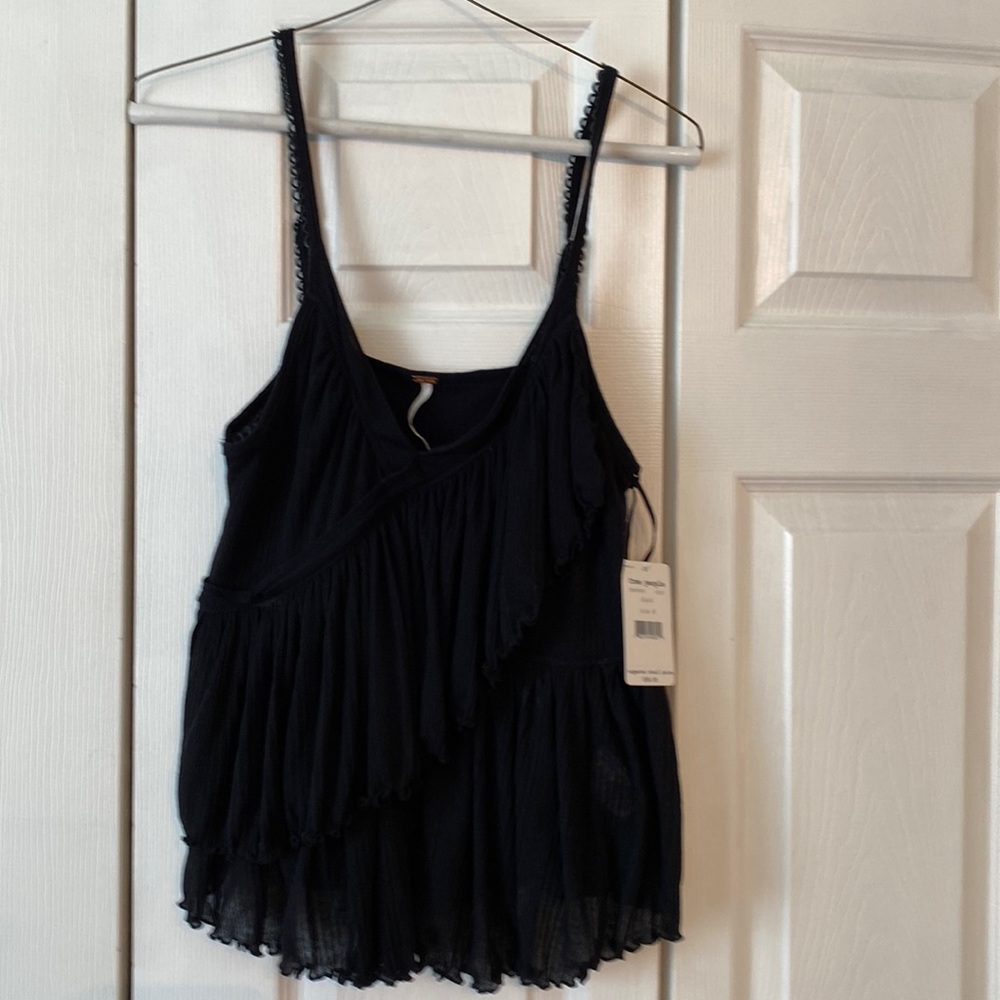 Free people ruffled tank